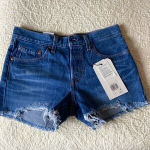 501 midrise Shorts
